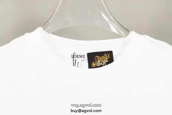 半袖Tシャツコピー ブランド人気が続行限定アイテムアイドル着用LOEWE_0_2