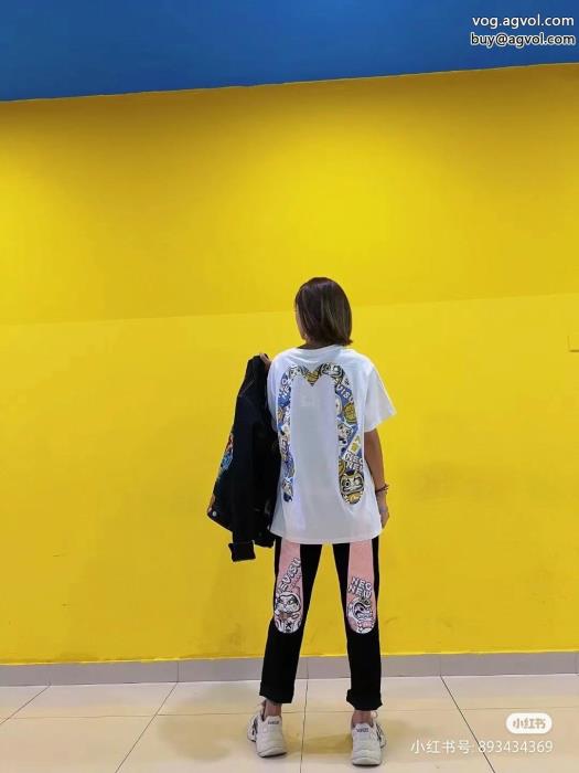 ブランド 激安 雑誌掲載今年らしい着こなしEVISU半袖Tシャツ_0_2