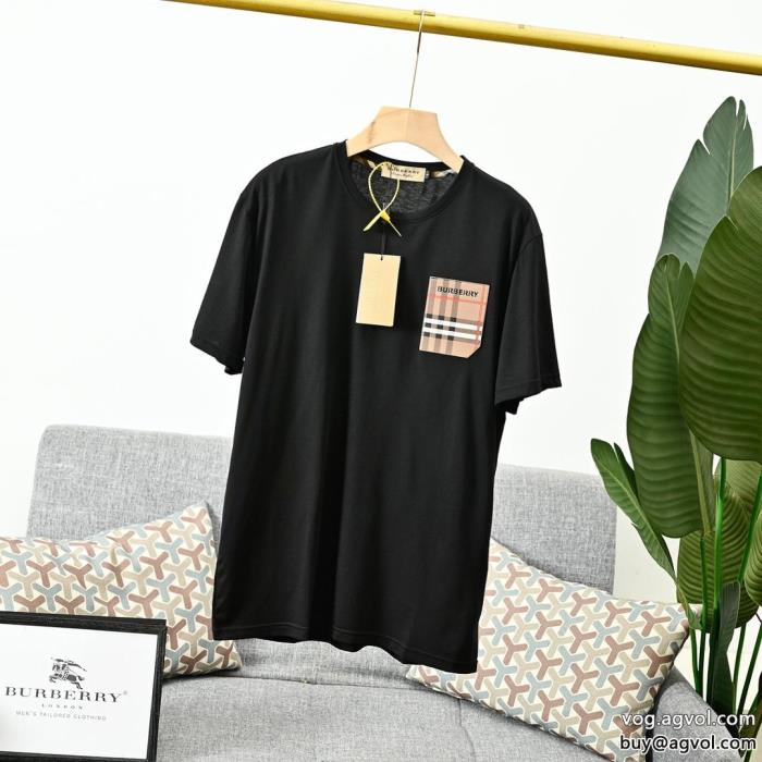 バーバリースーパー コピー  トレンドを追求した新作視線を集めて半袖Tシャツ_0_4