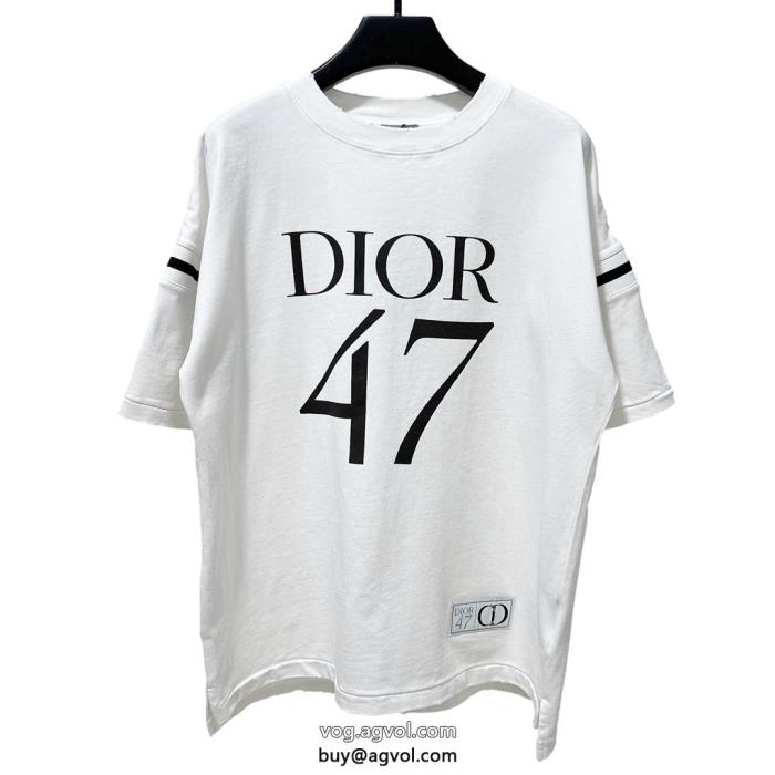 半袖Tシャツ偽 ブランド ディオール最新2024今シーズン新作_0_3