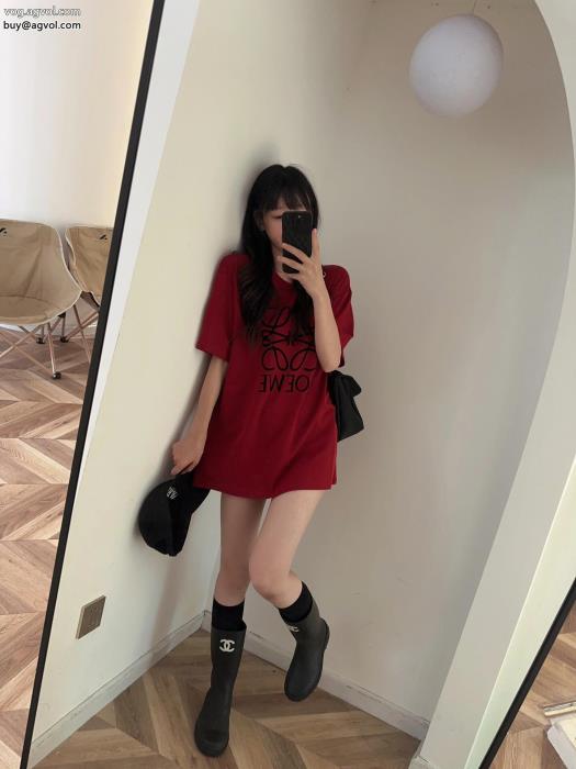 半袖TシャツLOEWEブランド コピー ショップ232024最新モデルカワイイ雰囲気_0_1