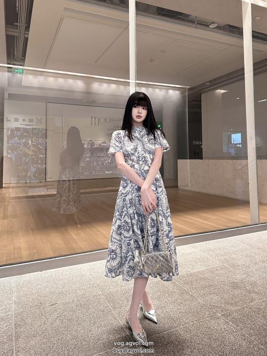 激安 通販 専門DIOR大人で素敵大人の華やかさを演出ワンピース_0_4