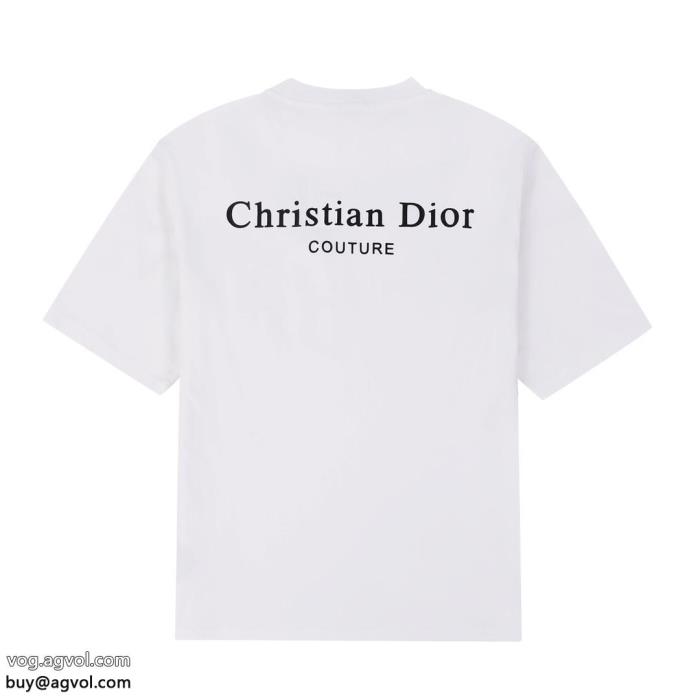 コピー 品 ブランド半袖Tシャツディオール爽やかな色合い今季はファション感漂う_0_2