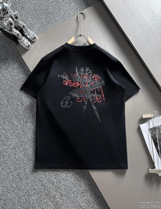 ブームは再熱中今季のトレンド人気新作ブランド 偽物 激安半袖Tシャツbalenciaga_0_1