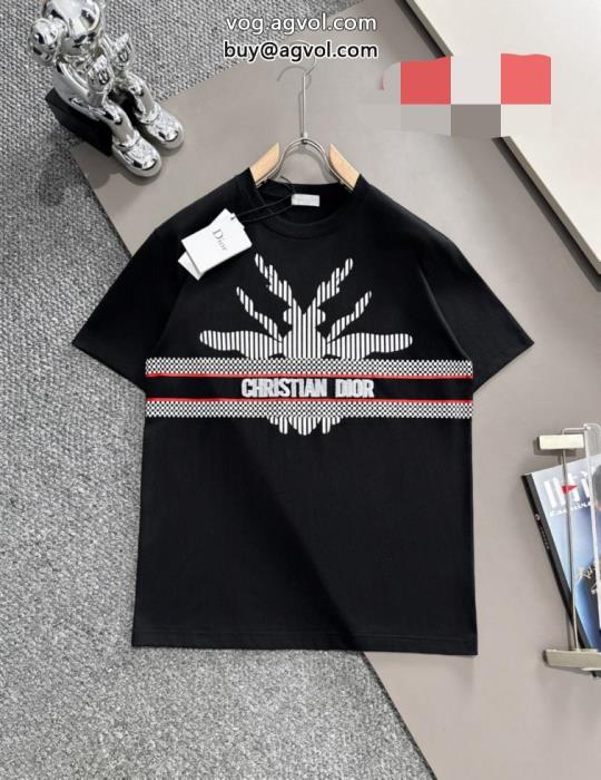 個性派さん甘過ぎず大人な印象に半袖Tシャツブランド 品 スーパー コピーDIOR_0_0
