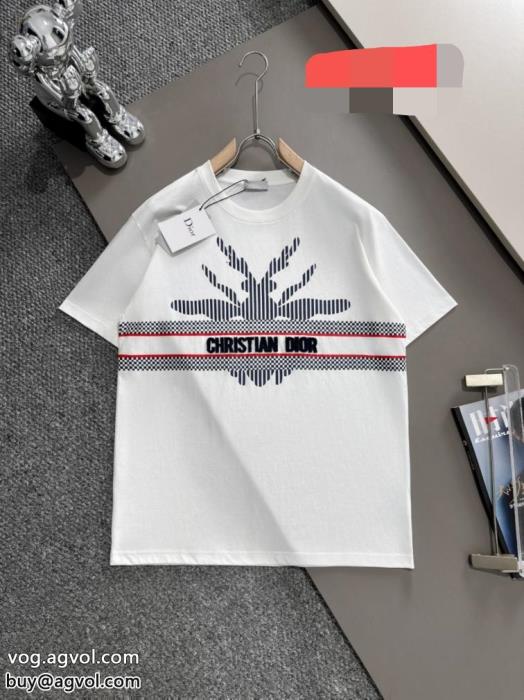 個性派さん甘過ぎず大人な印象に半袖Tシャツブランド 品 スーパー コピーDIOR_0_1