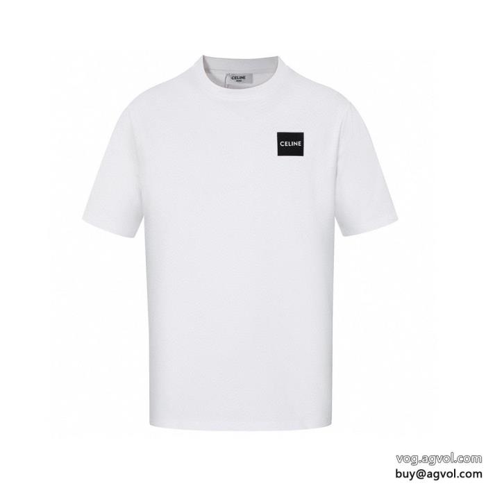 存在感大ハイセンスCELINEブランド スーパー コピー 舗半袖Tシャツ_0_1