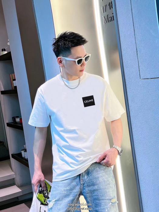 存在感大ハイセンスCELINEブランド スーパー コピー 舗半袖Tシャツ_0_3