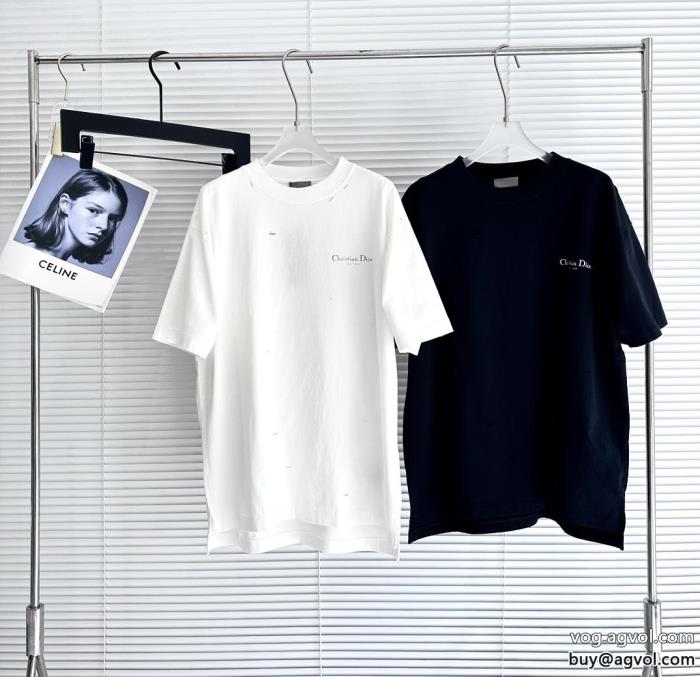 ディオールブランド コピー 激安22/23AW新作 夏のいいのアイテム半袖Tシャツ_0_1