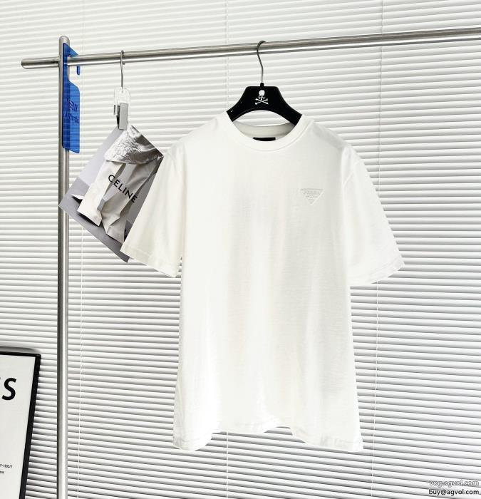 高い品質を誇る洗練された印象PRADA半袖Tシャツブランド コピー 激安_0_2