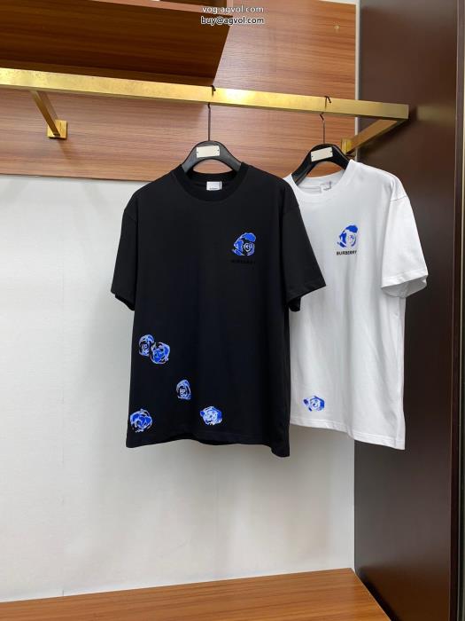 ブランド フェイク話題の新作到着完璧なシルエット半袖TシャツBURBERRY_0_2