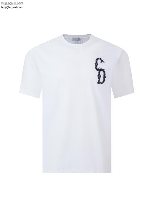 DIOR風合いが魅力愛用者がとっても多いブランド コピー 通販半袖Tシャツ_0_1