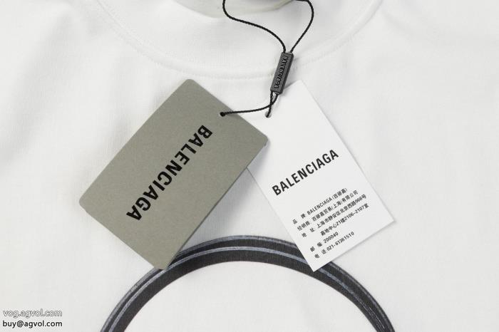 半袖Tシャツブランド スーパー コピー 通販23SS 異素材絶妙な抜け感balenciaga_0_3