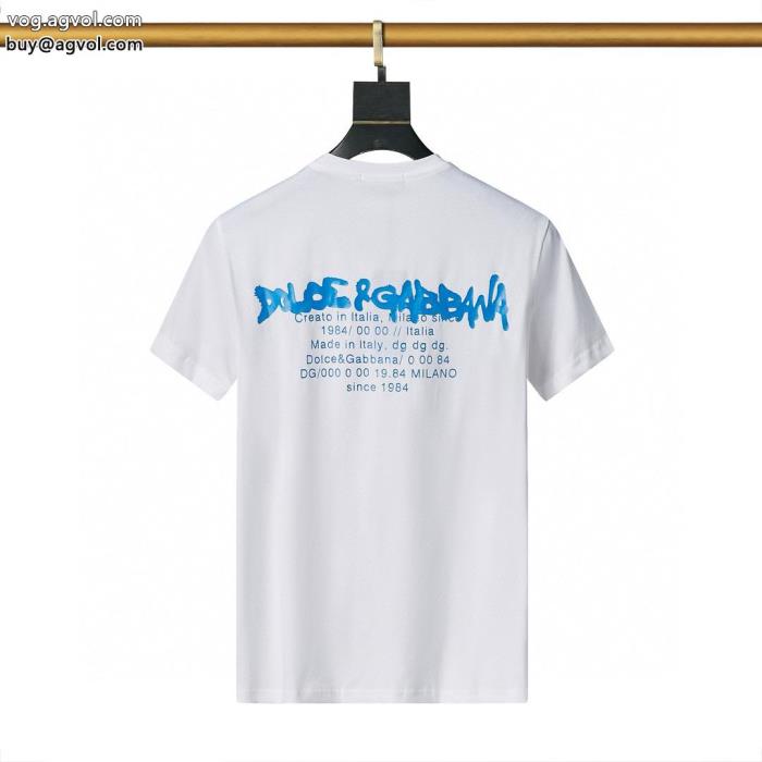 スーパー コピー 販売涼しげに演出快適な着心地Dolce&Gabbana半袖Tシャツ_0_0