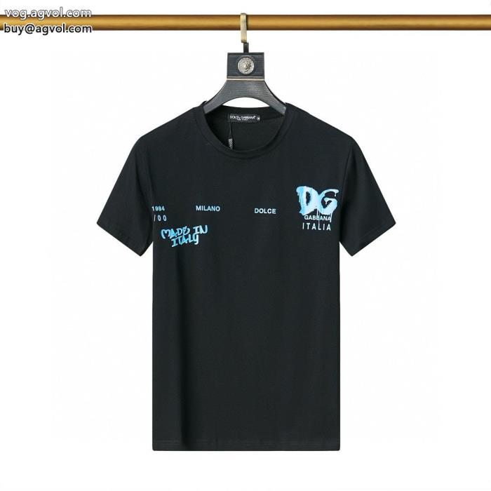 スーパー コピー 販売涼しげに演出快適な着心地Dolce&Gabbana半袖Tシャツ_0_1