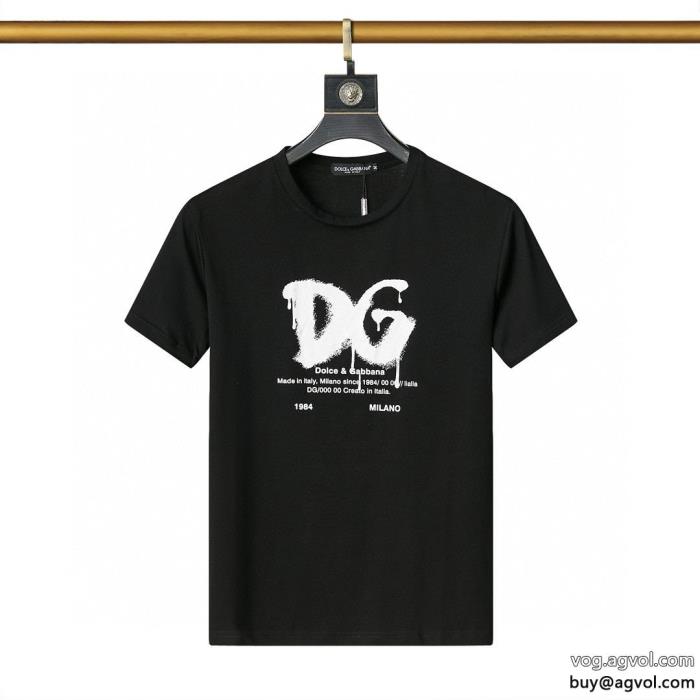 完売必至今夏のお気に入りスタイルコピー 商品 通販半袖TシャツDolce&Gabbana_0_1