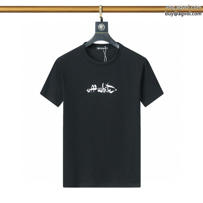 オフィスファッション爽やかさOff-Whiteブランド 偽物 激安半袖Tシャツ_0_0