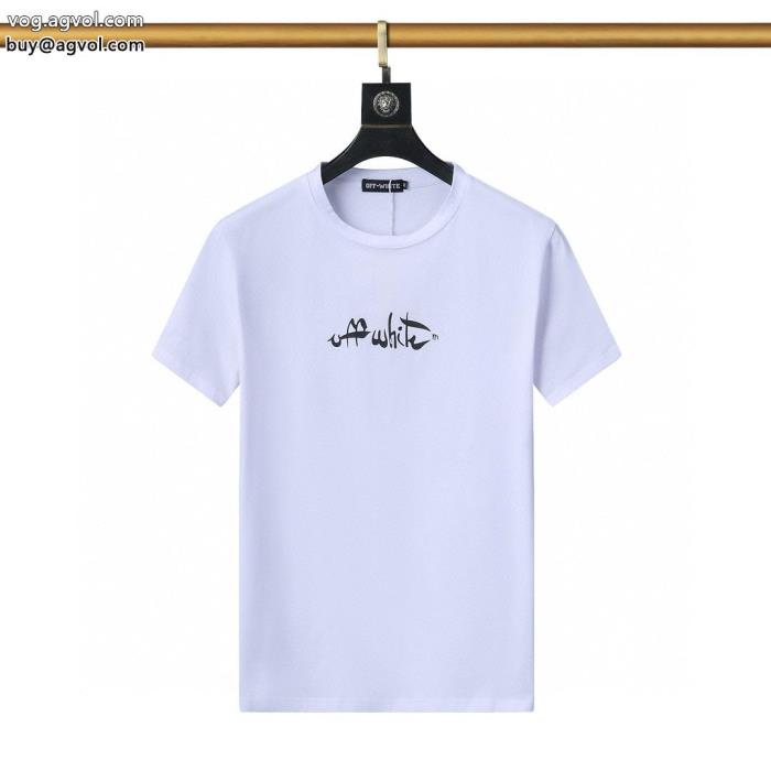 オフィスファッション爽やかさOff-Whiteブランド 偽物 激安半袖Tシャツ_0_2