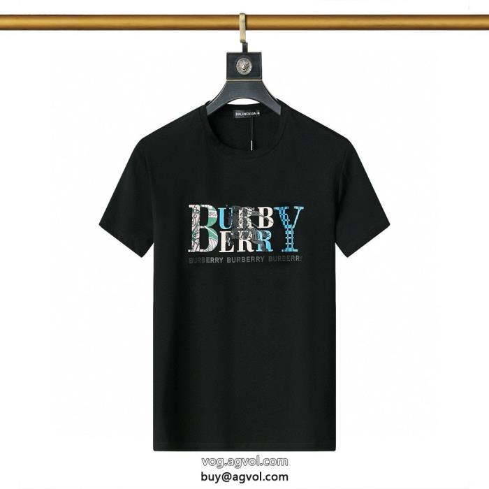 BURBERRYコピー ブランド 販売ロゴが素敵お勧め使える未入荷ブランド半袖Tシャツ_0_3