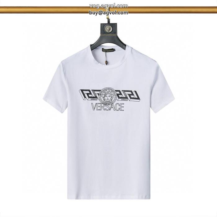 偽物 通販 定番人気完売在庫確保VERSACE半袖Tシャツ_0_3