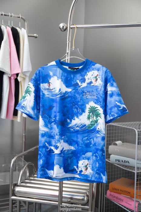 LOUIS VUITTON半袖Tシャツおしゃれ上級者を目指すファッション感が急上昇！ブランド 偽物_0_2