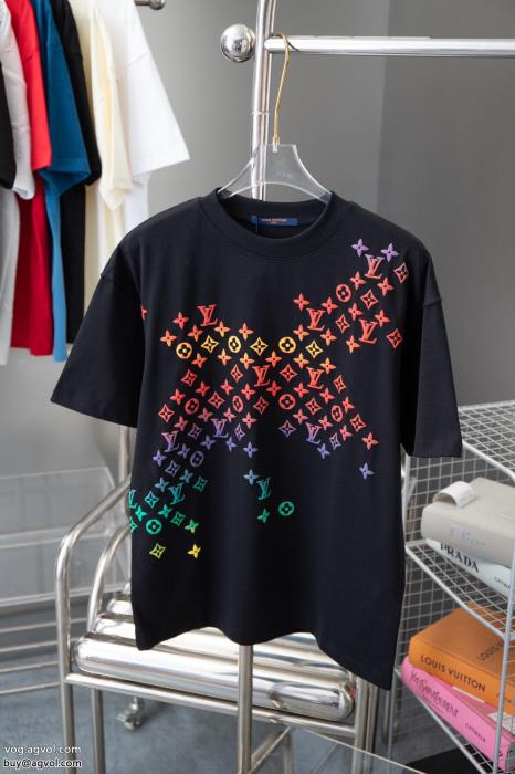 ルイ ヴィトンSS23オシャレスタイリッシュ半袖Tシャツブランド 激安_0_3