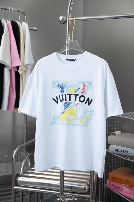 半袖TシャツLOUIS VUITTONブランド 通販欲しい可愛く新鮮即完売_0_0