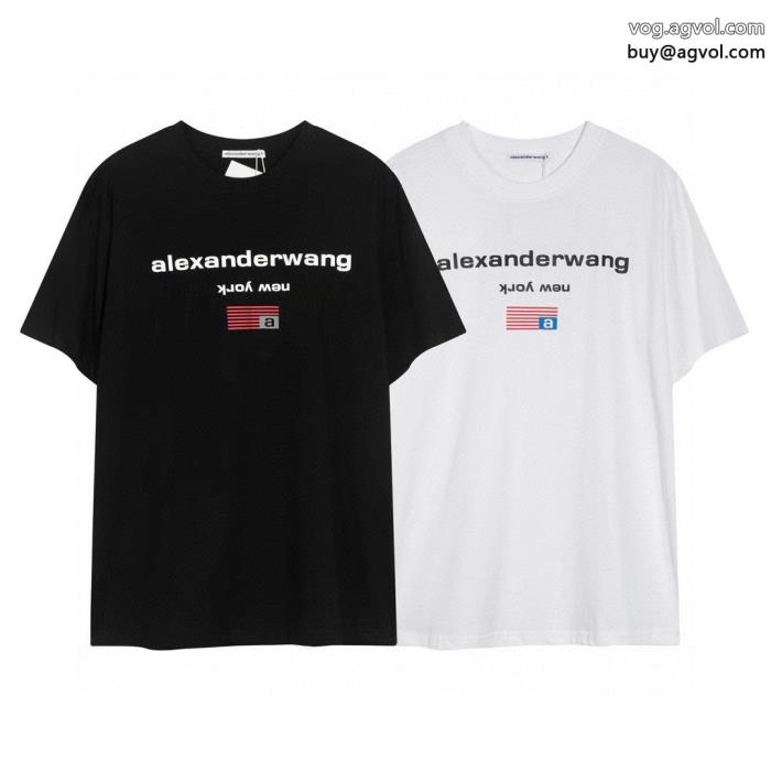 新鮮ながら上品高級感も漂いALEXANDER WANG半袖Tシャツ偽 ブランド 販売_0_2