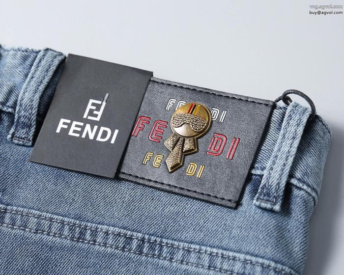 国内希少！大人気抜け感スゴイ激安 通販 ブランドジーンズFENDI_0_3