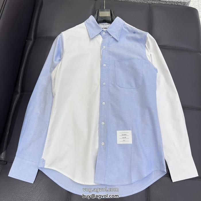 スーパー コピー  長袖シャツ大人っぽいデザイン新作限定めっちゃ綺麗色THOM BROWNE_0_1