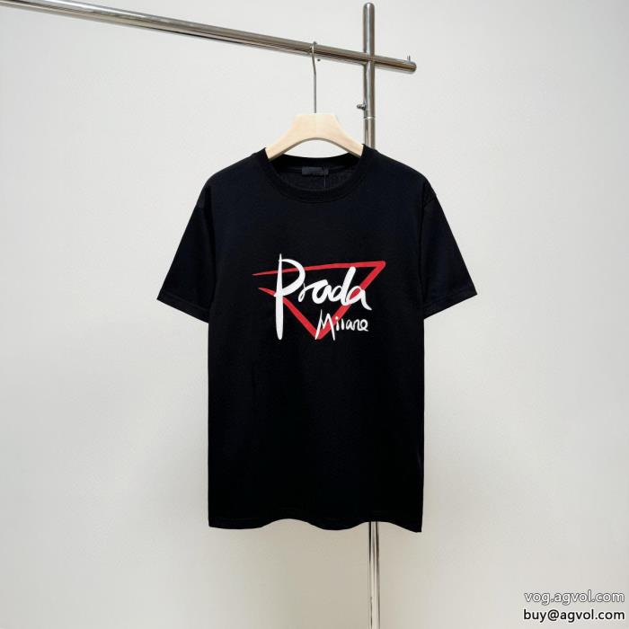 ブランド コピー 着払いプラダ半袖Tシャツ定番人気商品厳選した_0_1