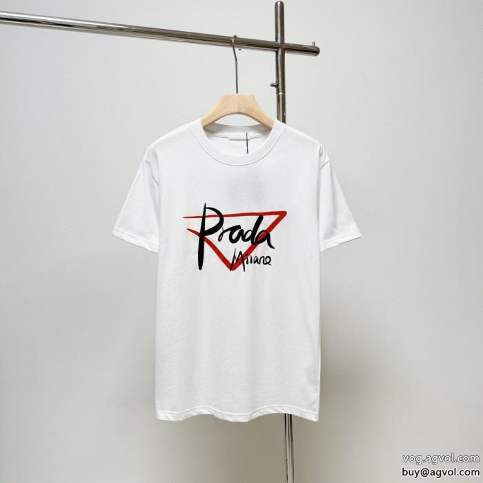 ブランド コピー 着払いプラダ半袖Tシャツ定番人気商品厳選した_0_2