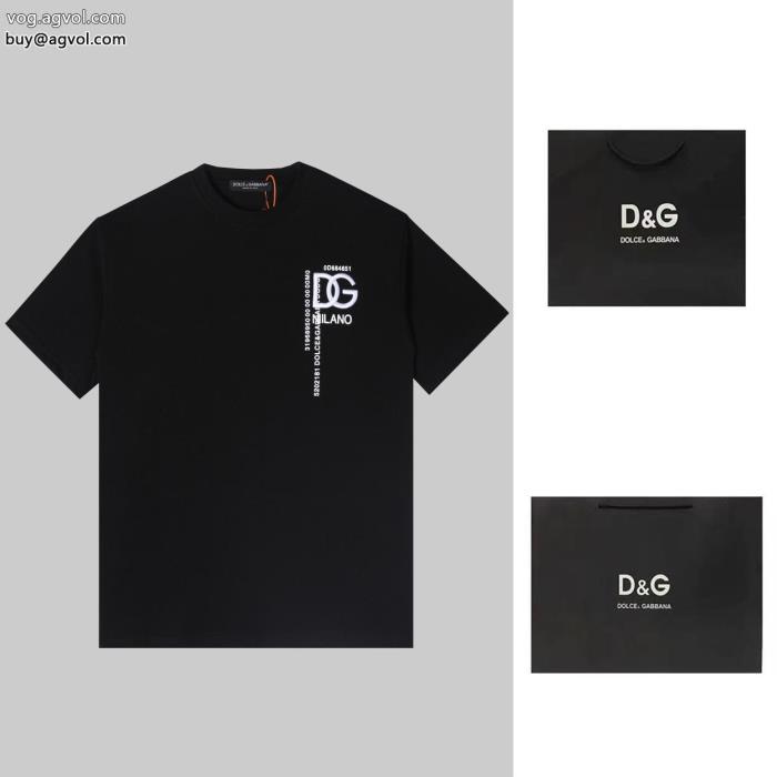 スーパー コピー 通販 優良大人で素敵2024ファッションDolce&Gabbana半袖Tシャツ_0_1
