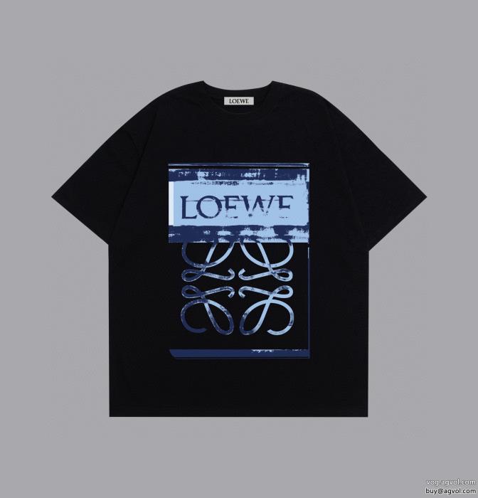 偽 ブランド 販売品のよさを感じさ洒落感を演出する！半袖TシャツLOEWE_0_0