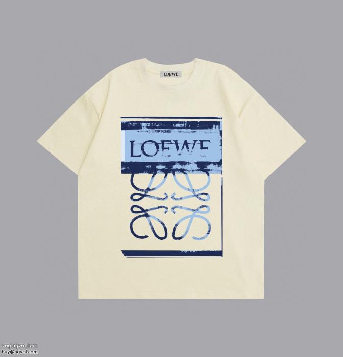 偽 ブランド 販売品のよさを感じさ洒落感を演出する！半袖TシャツLOEWE_0_1