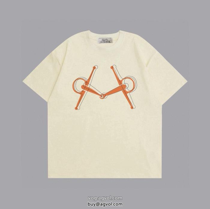スーパー コピー 通販洗練された魅力が光る注目の一品半袖TシャツHERMES_0_0