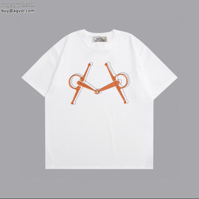 スーパー コピー 通販洗練された魅力が光る注目の一品半袖TシャツHERMES_0_1