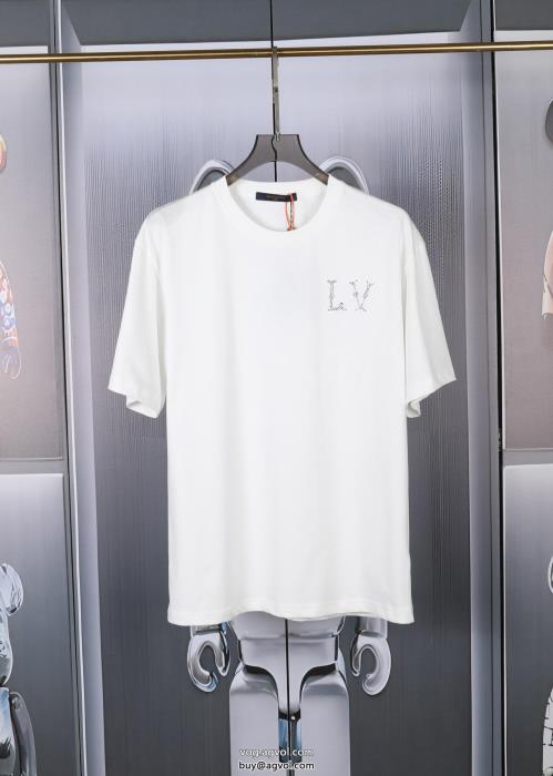 夏の最新ファッション販路限定モデル偽物 ブランド半袖Tシャツルイ ヴィトン_0_1