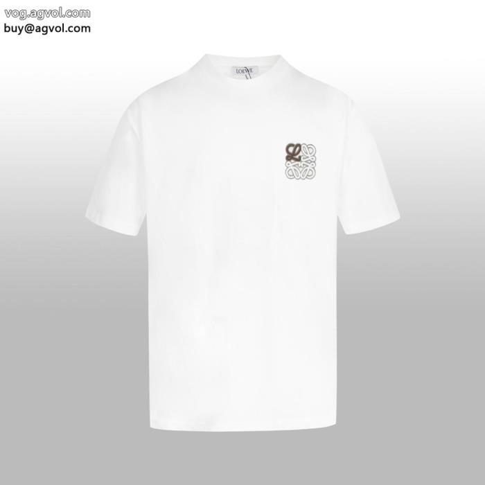 半袖Tシャツ涼しげに演出ブームは再熱中ブランド 偽物LOEWE_0_1