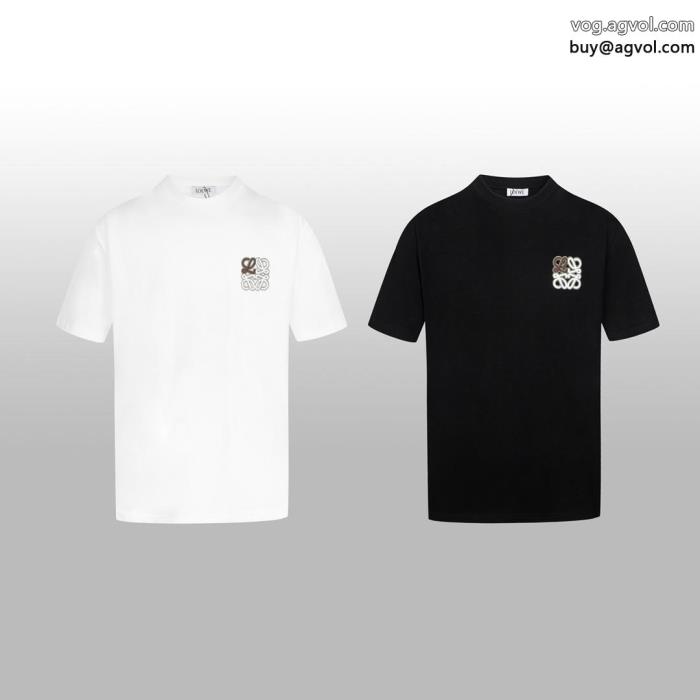 半袖Tシャツ涼しげに演出ブームは再熱中ブランド 偽物LOEWE_0_2