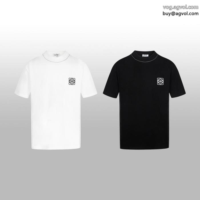 セール価格世界で誰もが憧れるブランド半袖TシャツLOEWEブランド コピー 品_0_2
