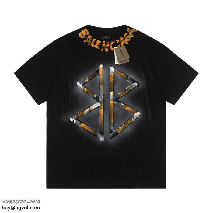 人気の高さ激安通販シンプルながら切れ味のいいbalenciaga半袖Tシャツスーパー コピー 通販 優良_0_0