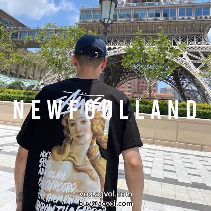 ステューシーブランド レプリカ半袖Tシャツ2024SS大人OK派手すぎず_0_0
