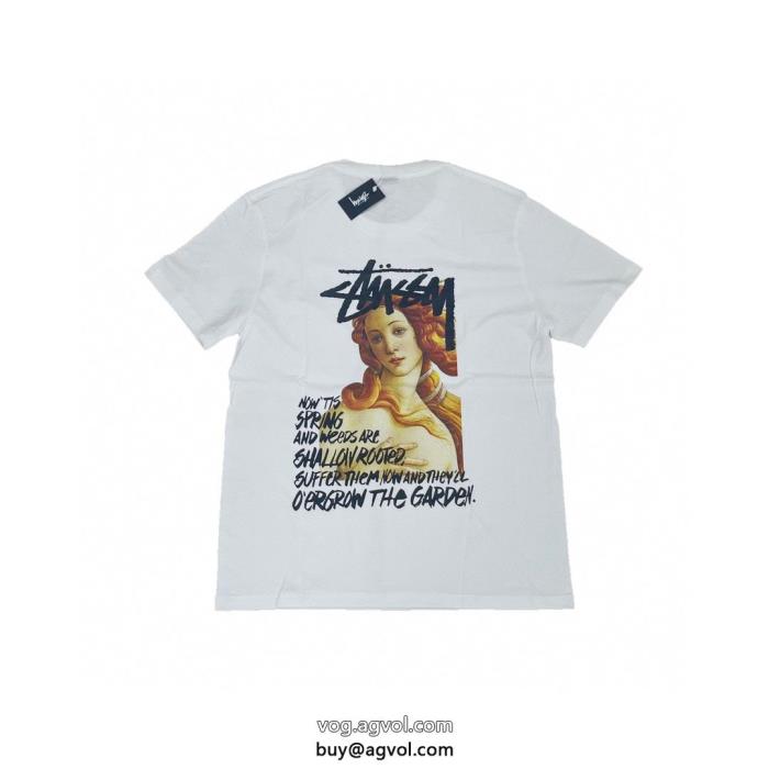 ステューシーブランド レプリカ半袖Tシャツ2024SS大人OK派手すぎず_0_3
