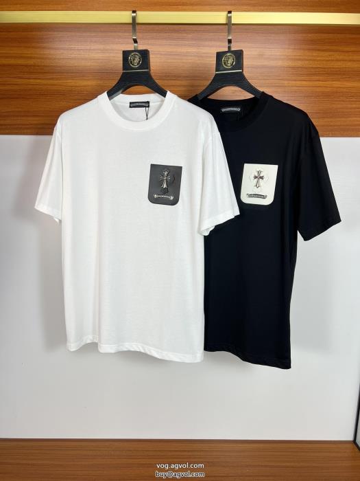 通販 ブランド半袖Tシャツ大人の雰囲気たっぷり優しい肌触りCHROME HEARTS_0_3