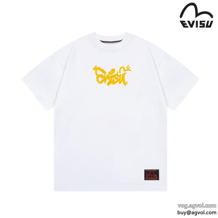 偽物 ブランド ショップ夏限定大人の可愛さを引き立て半袖TシャツEVISU_0_1