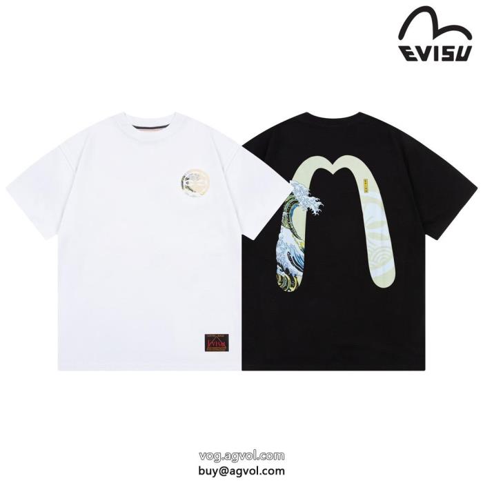 スーパー コピー 通販 優良リッチな印象に手に入れやすい価格帯半袖Tシャツエヴィス_1_0