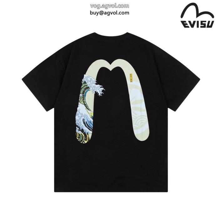 スーパー コピー 通販 優良リッチな印象に手に入れやすい価格帯半袖Tシャツエヴィス_1_3