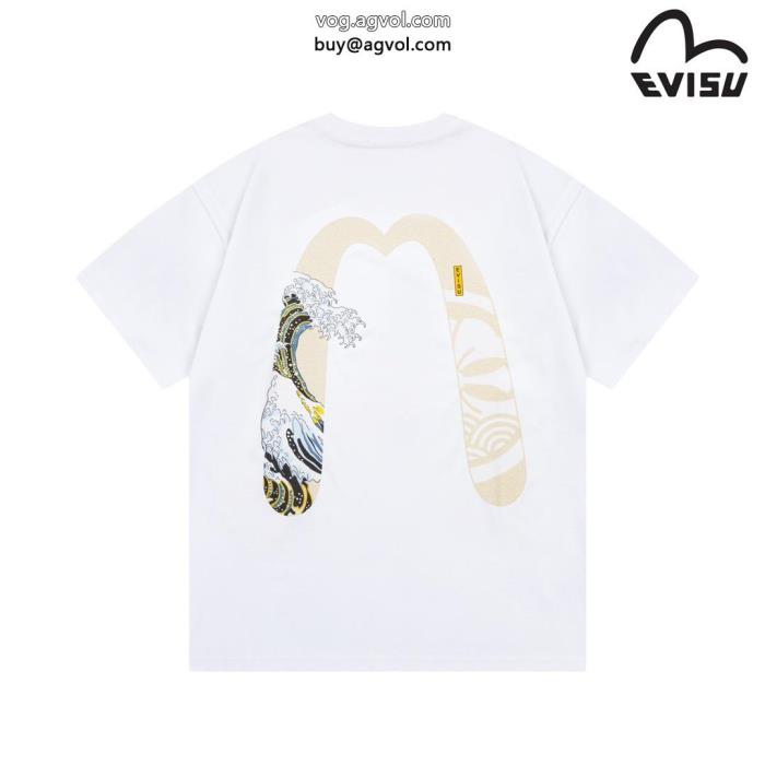 スーパー コピー 通販 優良リッチな印象に手に入れやすい価格帯半袖Tシャツエヴィス_1_4