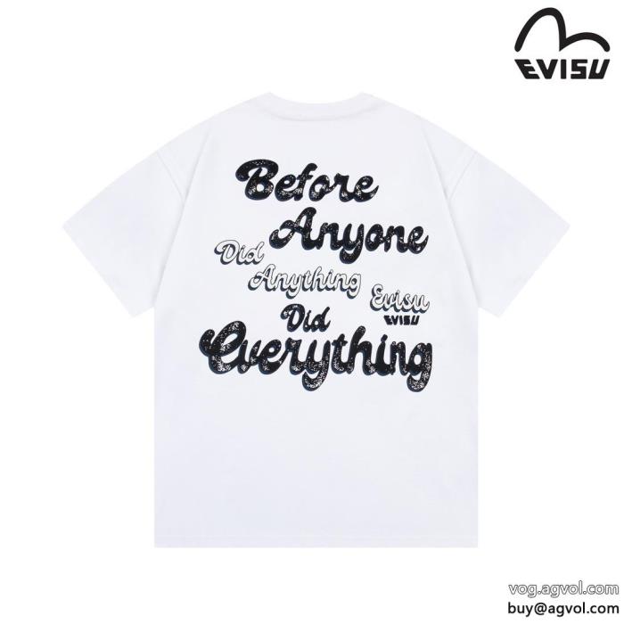 エヴィスコピー ブランド半袖TシャツVIPセールで奇跡全体的に調和のある_0_4